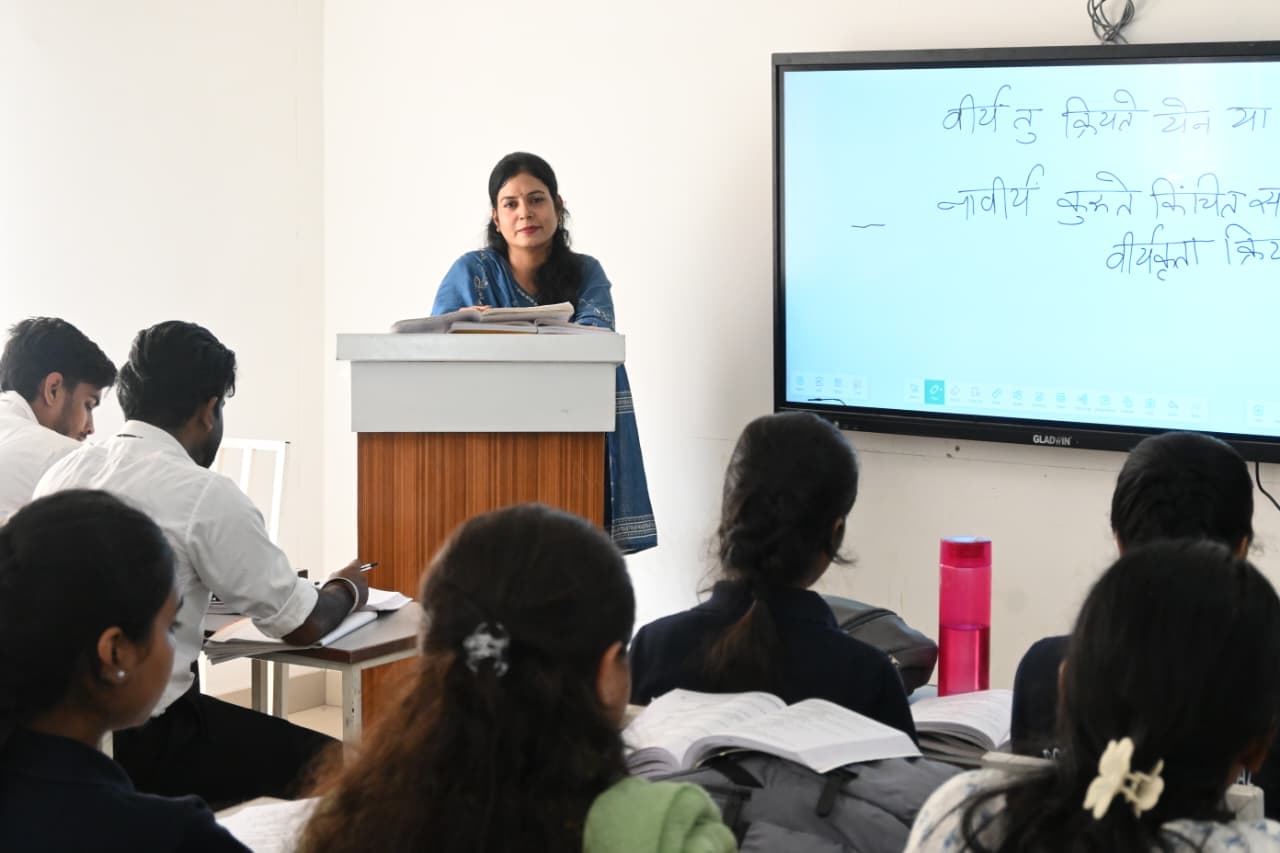 Ayurved Samhita and Siddhant digital classroom teaching