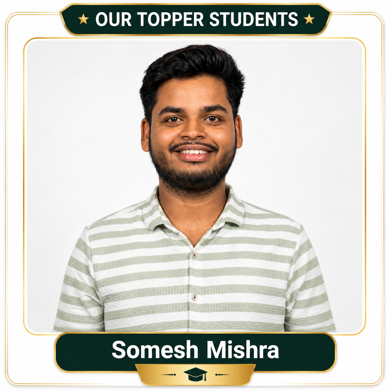 Somesh Mishra - topper student